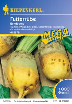 Futterrübe Eckdogelb (1 Kg) | Runkelrüben- &amp; Futterrübensamen Von Kiepenkerl