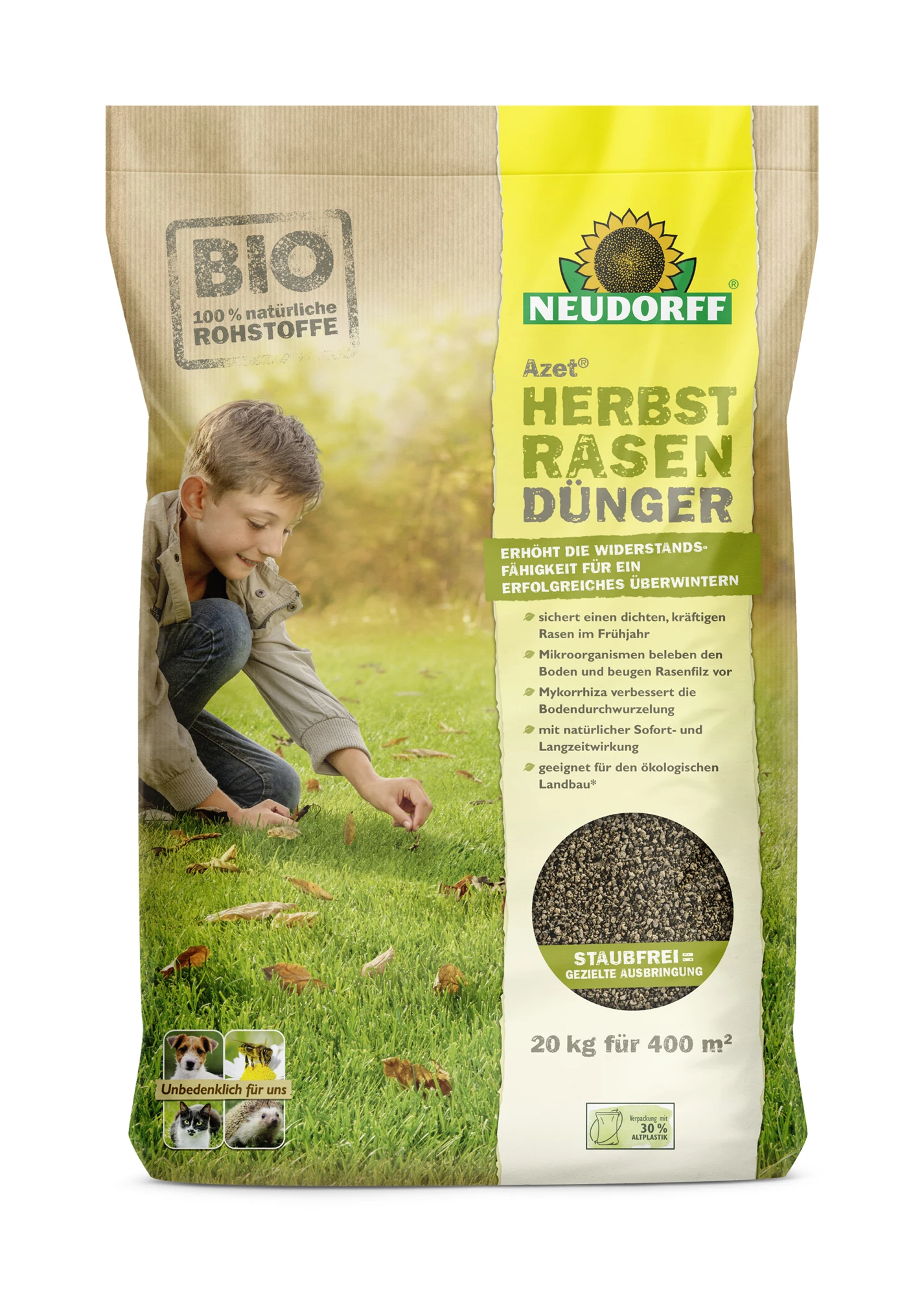 Azet HerbstRasenDünger (20 Kg) | Dünger Von Neudorff 3 Azet HerbstRasenDünger (20 Kg) | Dünger Von Neudorff