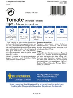 Tomate Tiger F1 | Tomatensamen Von Kiepenkerl