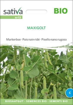 Markerbse Maxigolt | BIO Markerbsensamen Von Sativa Rheinau