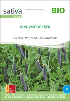 Palerbse Blauwschokker | BIO Erbsensamen Von Sativa Rheinau