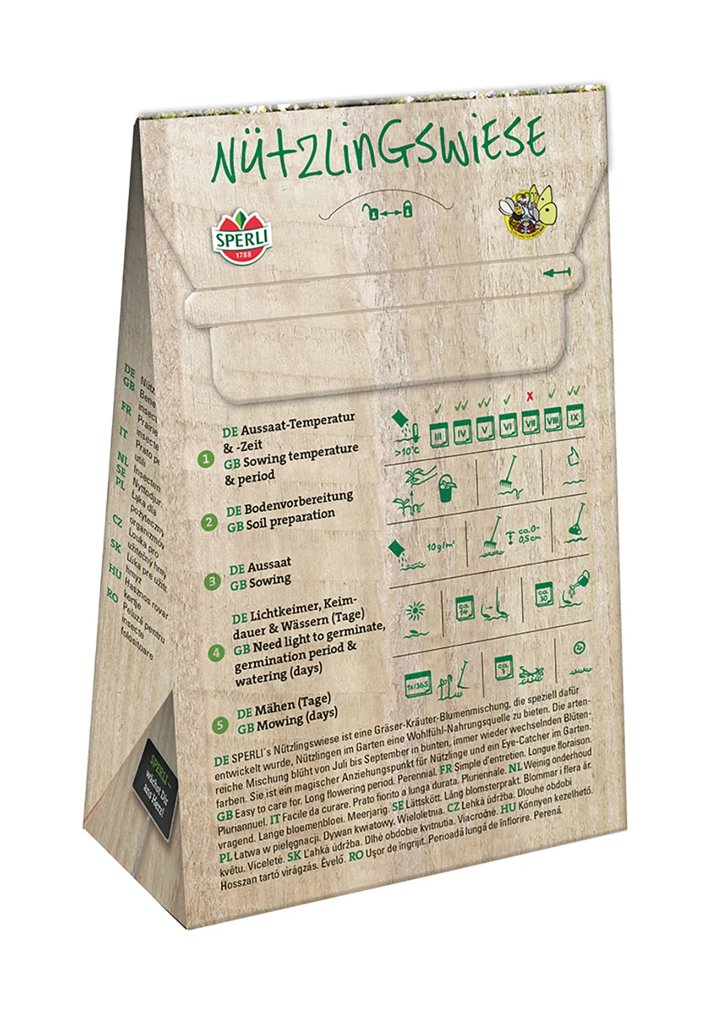 Nützlingswiese (250 G) | Blumenmischung Von Sperli 3 Nützlingswiese (250 G) | Blumenmischung Von Sperli