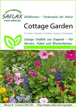 Blumenwiese Cottage Garden | Wildblumenwiese Von Saflax