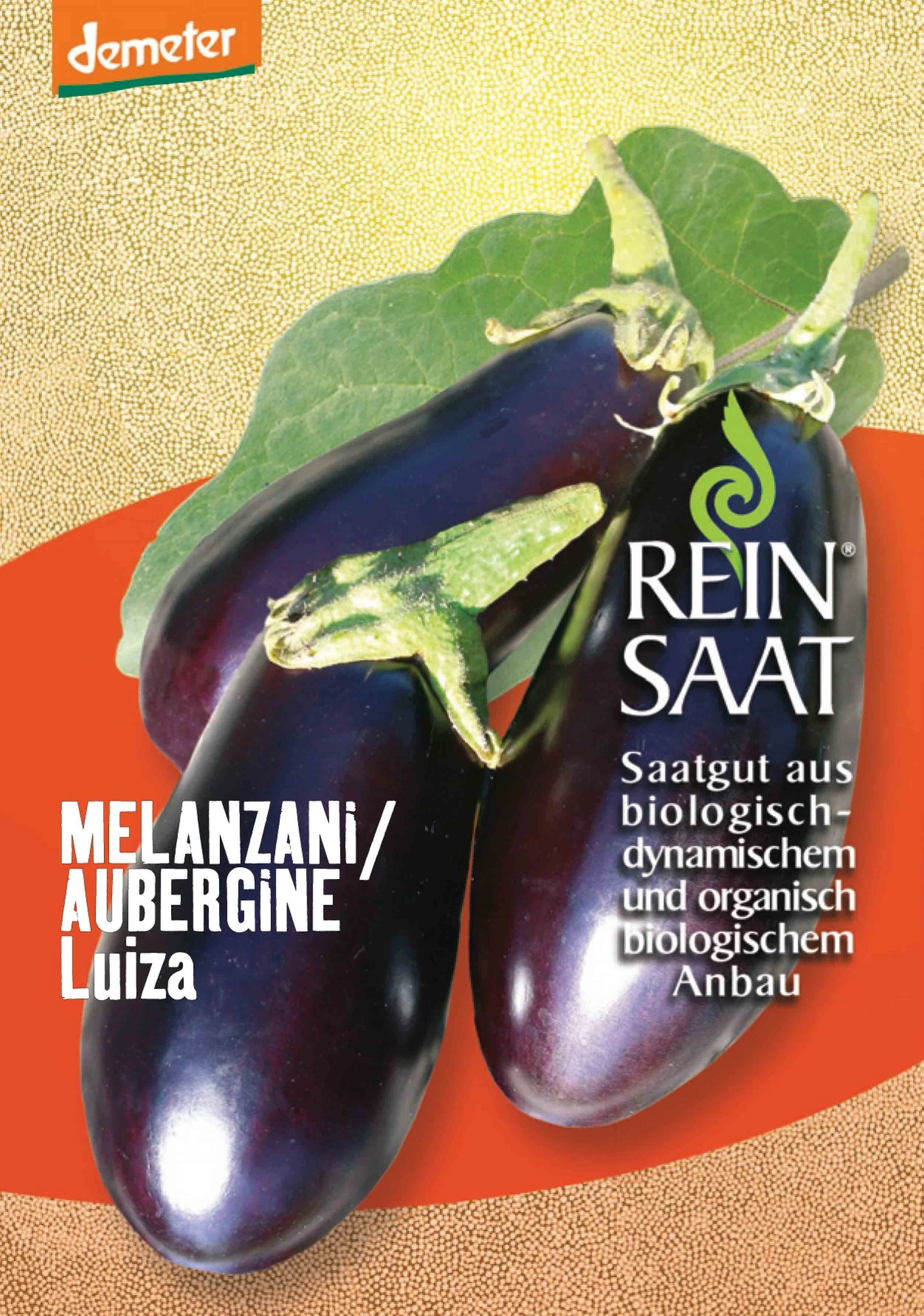 Aubergine Luiza | BIO Auberginensamen Von Reinsaat 3 Aubergine Luiza | BIO Auberginensamen Von Reinsaat