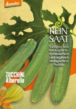 Zucchini Alberello | BIO Zucchinisamen Von Reinsaat