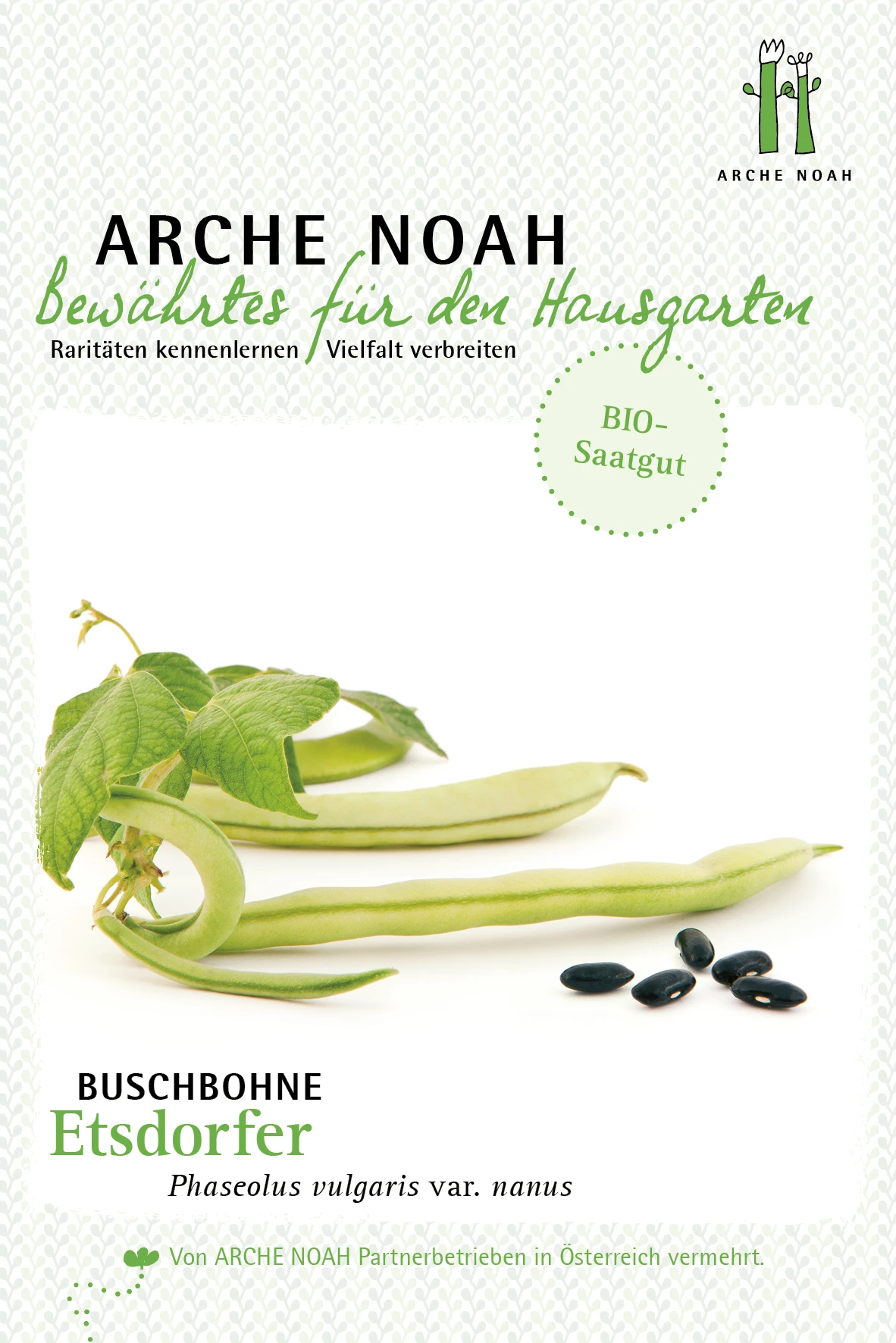 Buschbohne Etsdorfer | BIO Buschbohnensamen Von Arche Noah 3 Buschbohne Etsdorfer | BIO Buschbohnensamen Von Arche Noah