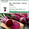 Rote Beete Detroit Globe | BIO Rote Beetesamen Von Saflax