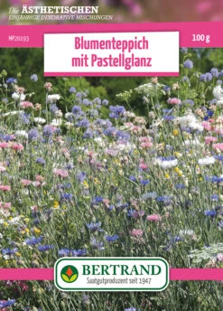 Blumenwiese Blumenteppich Pastell (100 G) | Blumensamen Von Bertrand