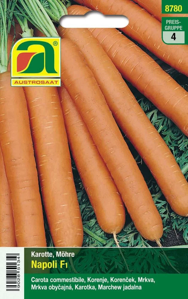 Karotte Napoli F1 | Karottensamen Von Austrosaat 4 Karotte Napoli F1 | Karottensamen Von Austrosaat – Bild 2