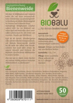 Bienenweide Region Nord-West (mehrjährig, 50 G) | Bienenwiese Von Biobalu -Compo Verkäufe 543483 Bienenweide Region Nord West mehrjaehrig 50 g 1