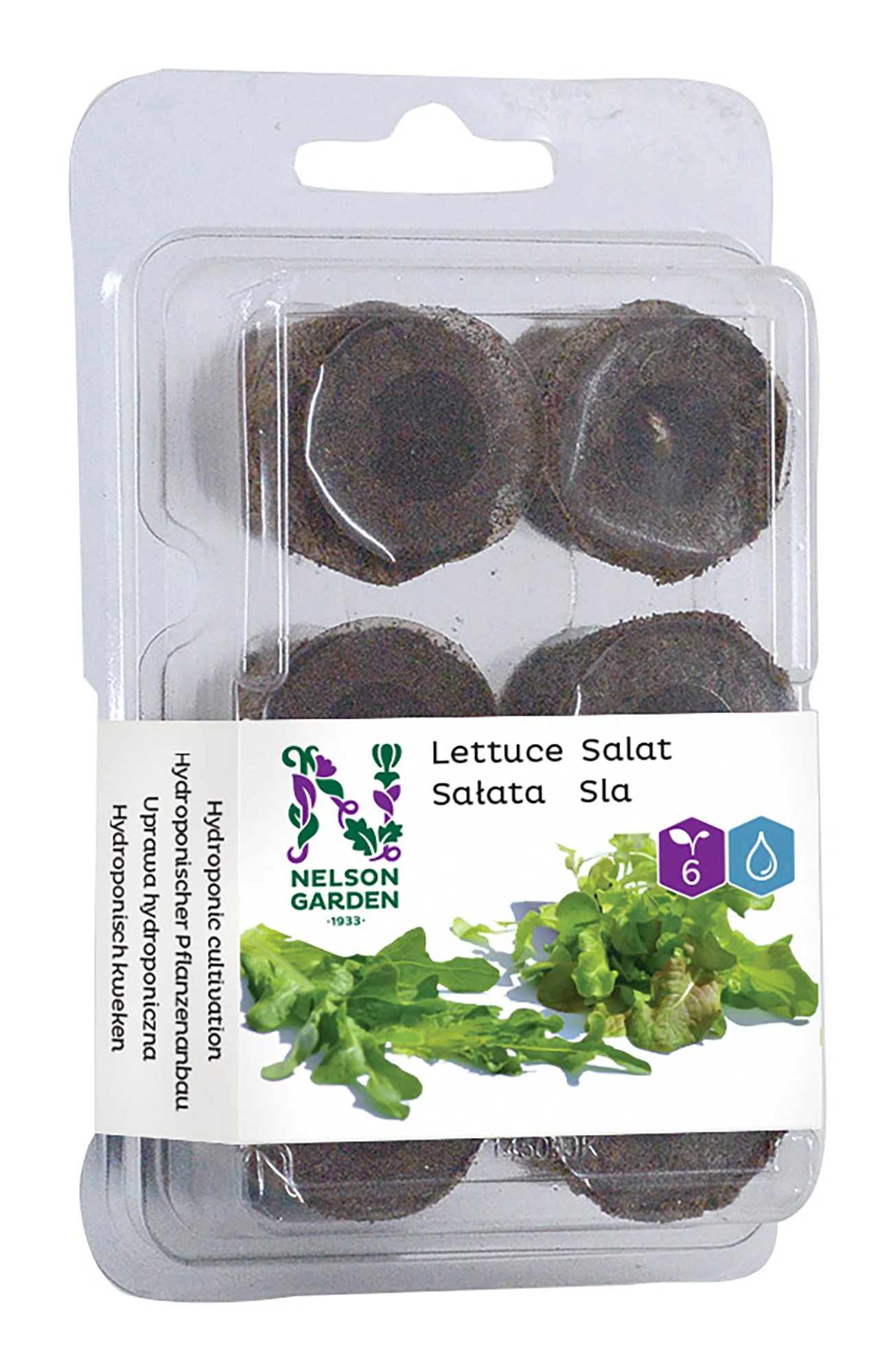 Hydroponik-Quelltablette Salat (6 Stück) | Salatsamen Von Nelson Garden 3 Hydroponik-Quelltablette Salat (6 Stück) | Salatsamen Von Nelson Garden