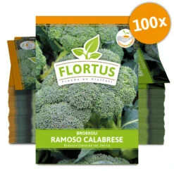Brokkoli Ramoso Calabrese (100 Stück) | Brokkolisamen Von FLORTUS -Compo Verkäufe 549858 Brokkoli Ramoso Calabrese 100 Stueck 2000 0475 100x 0