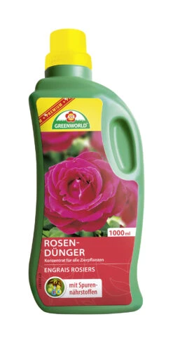 Rosen- &amp; Blühpflanzendünger (1 L) | Flüssigdünger Von ASB Greenworld
