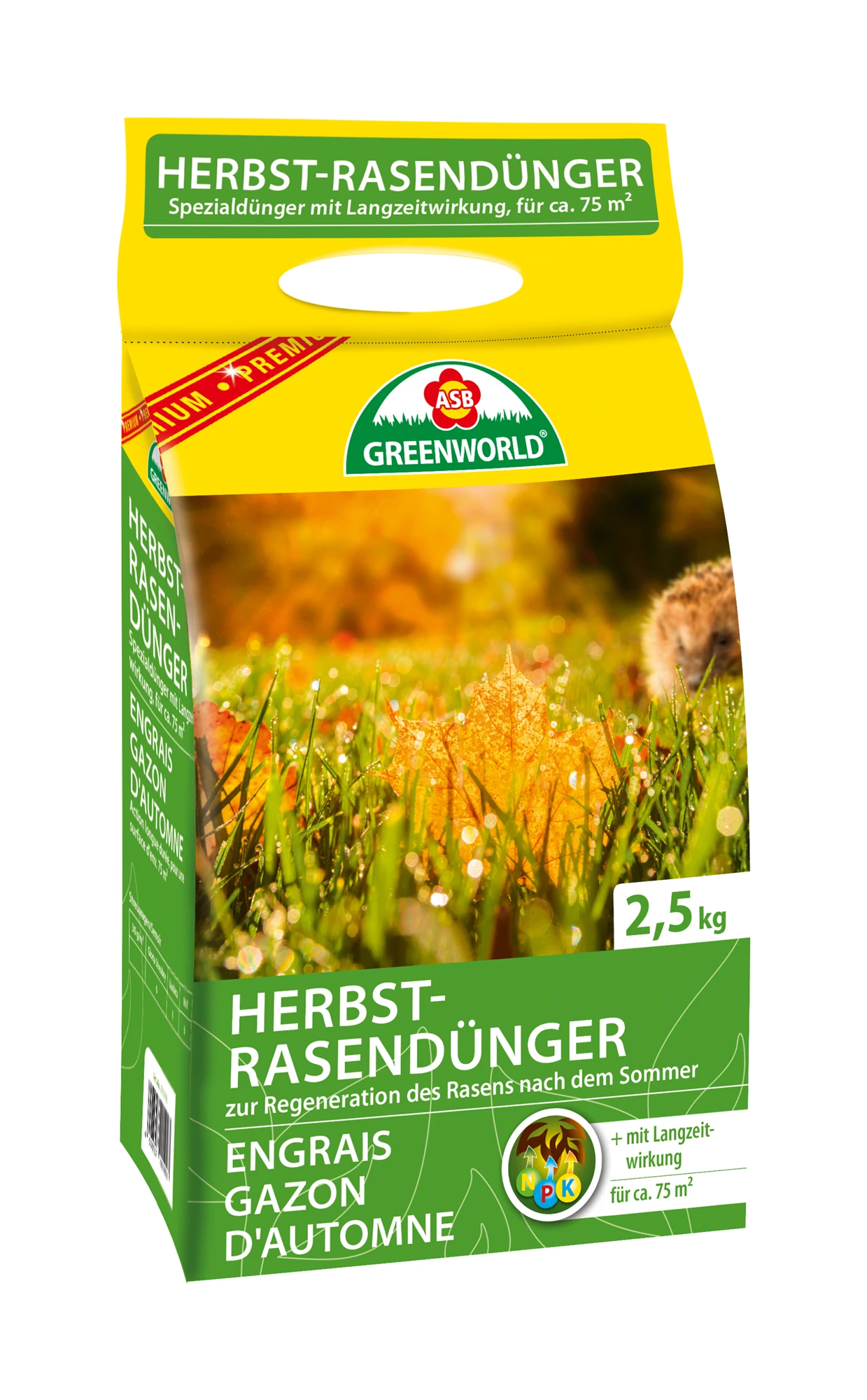 Herbst-Rasendünger (2,5 Kg) | Rasendünger Von ASB Greenworld 3 Herbst-Rasendünger (2,5 Kg) | Rasendünger Von ASB Greenworld