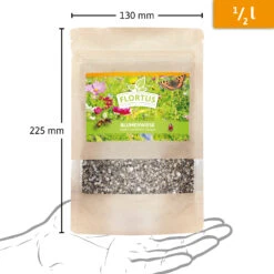Blumenwiese (1/2 L Doypack) | Blumenwiese Von FLORTUS -Compo Verkäufe 551641 Blumenwiese 1 2 Liter Doypack 2000 0186 5