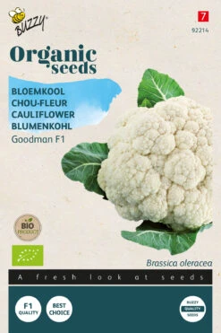 Blumenkohl Goodman | BIO Blumenkohlsamen Von Buzzy Seeds