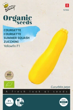 Zucchini Yellowfin F1 | BIO Zucchinisamen Von Buzzy Seeds