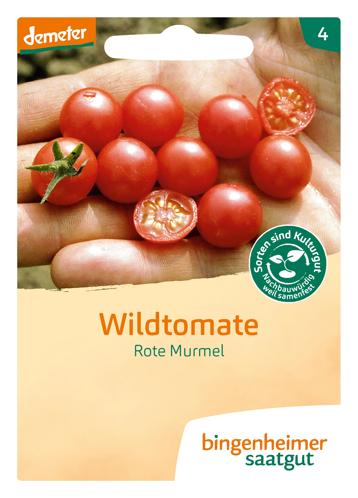 Wildtomate Rote Murmel | BIO Wildtomatensamen Von Bingenheimer Saatgut 4 Wildtomate Rote Murmel | BIO Wildtomatensamen Von Bingenheimer Saatgut – Bild 2