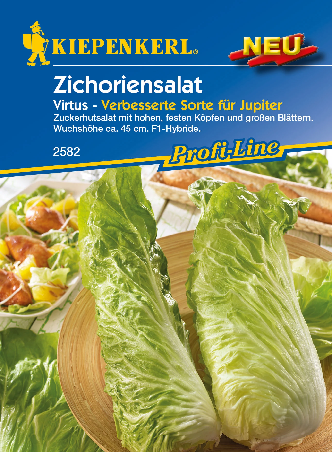 Zichoriensalat Virtus F1 | Zichoriensalatsamen Von Kiepenkerl 4 Zichoriensalat Virtus F1 | Zichoriensalatsamen Von Kiepenkerl – Bild 2